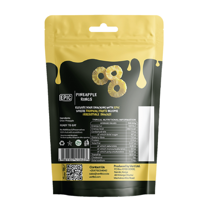 Pineapple Rings (80g) - Image 2